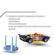 Suporte apoio carrinho Hot Weels DNA Plastic - 30un