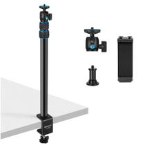 Suporte Apoio De Mesa 102cm Com Articulação Para Camera Celular Luz Neewer