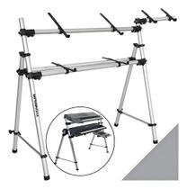 Suporte Apoio De Teclado Duplo e Notebook Estilo Rack da Titanium Modelo Ty212 BEM