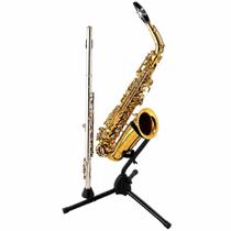 Suporte,apoio,estante combinada p/2 Sopros Sax Alto,Tenor,flauta,clarinete,metal Suporte,apoio,estante combinada p/2 Sopros Sax Alto,Tenor,flauta,clarinete,metal