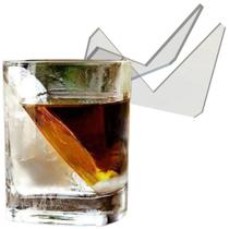 Suporte Apoio Forma de Gelo Angular Dentro do Copo de Whisky Uísque - ARTBOX3D