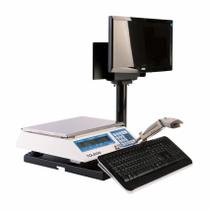 Suporte Apoio para Balança, Monitor, Minicpu, Teclado e Leitor de Código de Barras Automação PDV Organização de Supermercado Padaria Loja