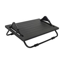 Suporte Apoio Para Pes Mdf Preto