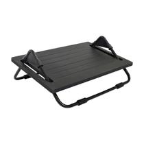 Suporte Apoio Pés Mdf Preto