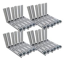 Suporte ar condicionado kit com 12 pares 400mm