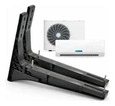 Suporte Ar Condicionado Split Universal Reforçado Parede 7.000 a 12.000 BTUs Aço Alta Resistência Par Completo Suporte Ar Condicionado Split Universal Reforçado Parede 7.000 a 12.000 BTUs Aço Alta Resistência Par Completo