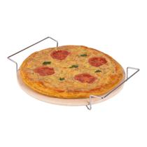 Suporte Aramado Para Forma De Pizza Redonda Em Pedra Cerâmica Cordierita Assar Pizza Bolinhos Suporte Aramado Para Forma De Pizza Redonda Em Pedra Cerâmica Cordierita Assar Pizza Bolinhos