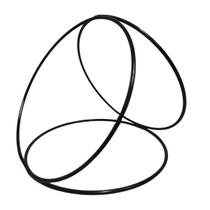 Suporte Argola G para Kokedama (20X20X20) Preto JC JARDIM
