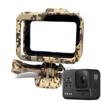 Suporte Armação Moldura Frame Camuflado Cinza Gopro Hero 8 - Shoot