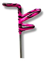 Suporte Armador De Vara Emborrachado Para Pesca Rosa Shock