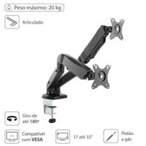Suporte Articulado 2 Monitores Vesa 100x100 Vinik Sm-341b