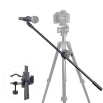 Suporte Articulado Boom Para Microfone Com Clamp Greika Zb1