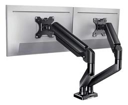 Suporte Articulado Braço Ajustável Duplo Monitor Preto Suporte Articulado Braço Ajustável Duplo Monitor Preto