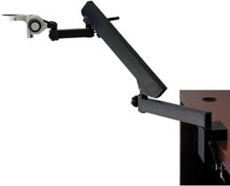 Suporte articulado com braçadeira para microscópios estéreo Amscope ASC Suporte articulado com braçadeira para microscópios estéreo Amscope ASC