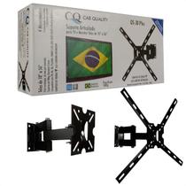 Suporte Articulado com Inclinação 4 Movimentos P/ Samsung Smart TV 50" QLED 4K 50Q60A Design slim