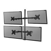Suporte Articulado Com morsa Para 4 Monitores De Mesa 10 Até 32 Polegadas