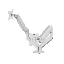 Suporte Articulado de Mesa com Pistão a Gás e Ajuste de Altura p/ 02 Monitores de 12 à 32 Polegadas - Bluecase BSMTG02-3