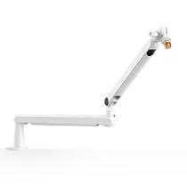 Suporte Articulado de Mesa para Microfone Fifine BM88 Low Profile, Ajustável, Branco - BM88W