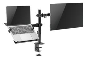 Suporte Articulado De Mesa Para Notebook e Monitor 17 a 32"