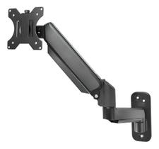 Suporte Articulado De Parede Monitor Tv Pistão A Gás 17 A 35 Preto Braço Vertical Ou Horizontal Altura Ajustável Giro 360 Suporte Articulado De Parede Monitor Tv Pistão A Gás 17 A 35 Preto Braço Vertical Ou Horizontal Altura Ajustável Giro 360