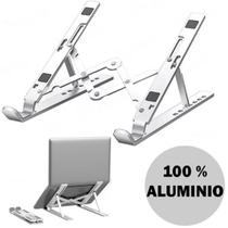 Suporte Articulado em Aluminio, Para Notebook, Dobrável e Ergonômico