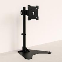 Suporte Articulado Ergonômico Para Monitor 13 A 27 Até 8kg Com Fixação Tipo Morsa Mesa Escritório Cor Preto Ajustável