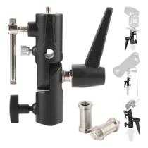 Suporte Articulado H Universal Metal Sombrinha Para Câmera Flash Tripé