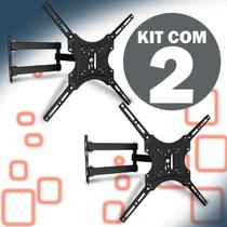 Suporte Articulado Móvel Para TV/Monitor 32 a 55 Polegadas Até 50kg