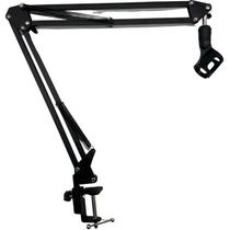 Suporte Articulado Para Microfone Fixação Mesa Regulável Para Gravação