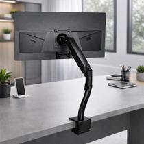 Suporte Articulado para Monitor 17 a 32 pol. VESA 75x75 100x100 Mesa Marblue MS011 Até 10kg
