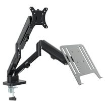 Suporte Articulado para Monitor e Notebook CLANM CS26 17 a 32 Pol e Laptop 10 a 16 Pol VESA Preto Suporte Articulado para Monitor e Notebook CLANM CS26 17 a 32 Pol e Laptop 10 a 16 Pol VESA Preto
