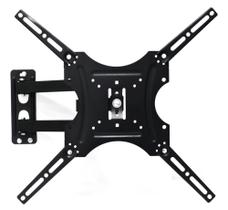 Suporte Articulado Para Tv 28 32 40 42 43 49 50 55 polegadas X400 Preto