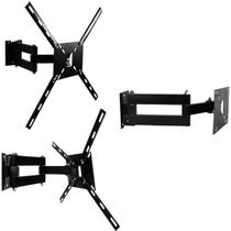 Suporte Articulado para TV 58, 60, 65, 70 polegadas Samsung, LG, Semp, Philco, AOC, TCL, Toshiba - Cab Quality