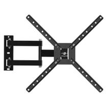 Suporte Articulado para TV LCD/LED/PLASMA/3D/SMART TV 10'' a 56'' - Inclinável e Giratório - Preto