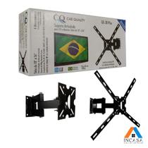 Suporte Articulado Tv parede Monitor Tv 4K 3D Plasma Smart LCD LED OLED QLED 10 a 56 Polegadas