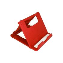 Suporte Articulável Univ. Vermelho 6 Posições Celular Tablet Suporte Articulável Univ. Vermelho 6 Posições Celular Tablet