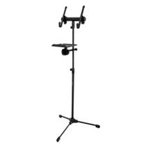 Suporte ask musical preto pnt duplo multifuncional Suporte ask musical preto pnt duplo multifuncional