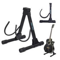 Suporte ASK Para Violão/Viola/Baixo/Guitarra de Chão Versátil Suporta Até 10Kg Com Apoio de Silicone e Regulagem de Largura Suporte ASK Para Violão/Viola/Baixo/Guitarra de Chão Versátil Suporta Até 10Kg Com Apoio de Silicone e Regulagem de Largura
