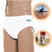 Suporte Atlético Protetor Escrotal Esportes Branco Tamanho M Suporte Atlético Protetor Escrotal Esportes Branco Tamanho M