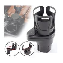 Suporte Automotivo para Copos e Bebidas 2 em 1