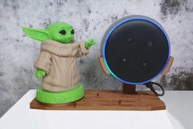 Suporte Baby Yoda compatível com Alexa Echo Dot 3 - Decoração, Estilo - CEO 3D PRINTING