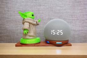 Suporte Baby Yoda compatível com Alexa Echo Dot 4 e Echo Dot 5 - Decoração, Estilo - CEO 3D PRINTING