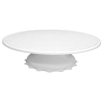 Suporte Bailarina Giratório Rendada para Bolo Sobremesa