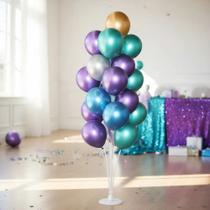Suporte Balão Base Bexiga 1,68m Armação Decoração Festa Arco