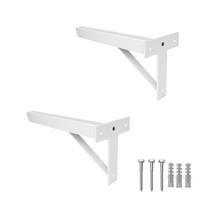 Suporte Bancada 60cm 3 Furos Haste de Apoio Reforçado Branco - NV402P