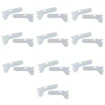 Suporte Bandeja FIT SLG 0,30 Branco CH16 KIT 10 Pares