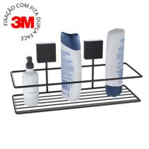 Suporte Banheiro Porta Shampoo Adesivo Fita 3M Sem furos - Plana Store