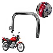 Suporte Barra Estabilizadora CG Fan 125 Todos Os Anos Cromado Estabilizador Paralama Moto Suporte Barra Estabilizadora CG Fan 125 Todos Os Anos Cromado Estabilizador Paralama Moto