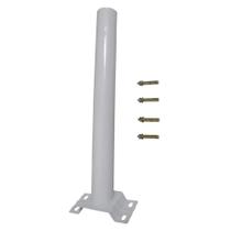 Suporte Barra Luminaria Solar Parede Rua Poste Aço Quintal Jardim Suporte Barra Luminaria Solar Parede Rua Poste Aço Quintal Jardim