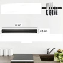 Suporte Barra Para Facas Ferramentas De Imã Magnética 33cm